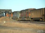 BNSF 8274 at the end of locomotives hauling empty coal drag